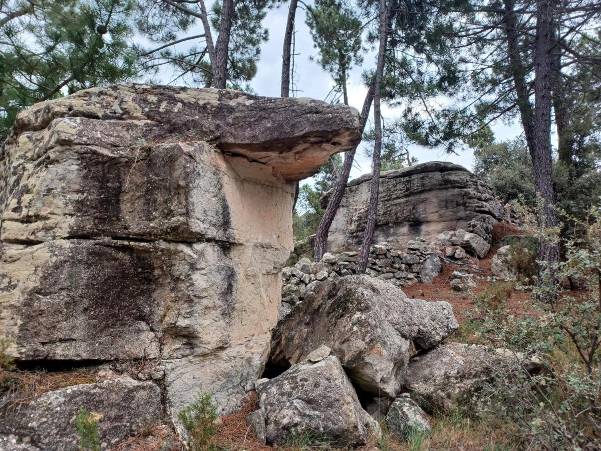 Fuentes de Rubielos La Vieja Escuelaヴィラ エクステリア 写真